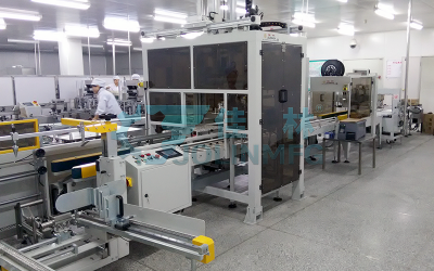 大小盒類藥品柔性自動(dòng)包裝線